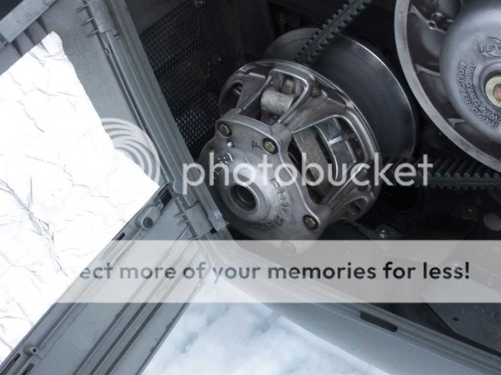 Primary clutch bolt broke off today.... SnoWest Forums